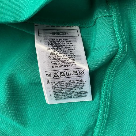 Adipure By Adidas Men's Sweatshirt Golf Green - Picture 5 of 8